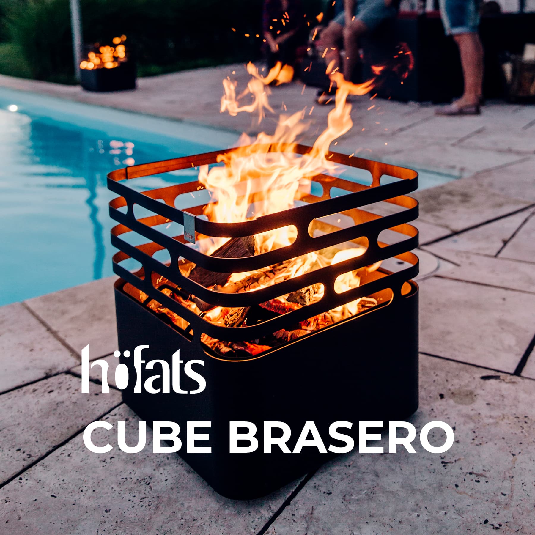 Höfats CUBE brasero